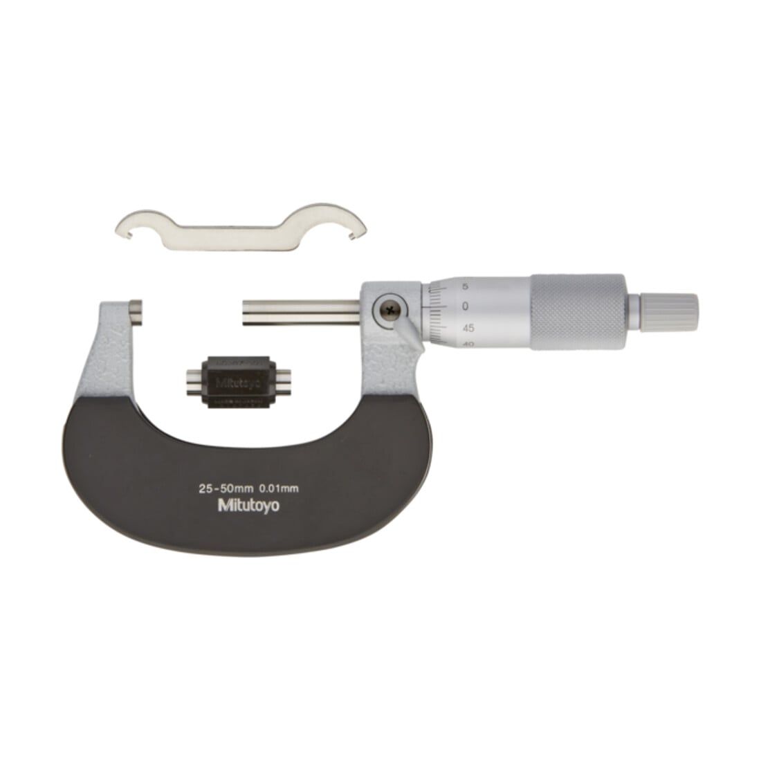 Mitutoyo Bügelmessschraube mit therm. Isolierung 25-50mm