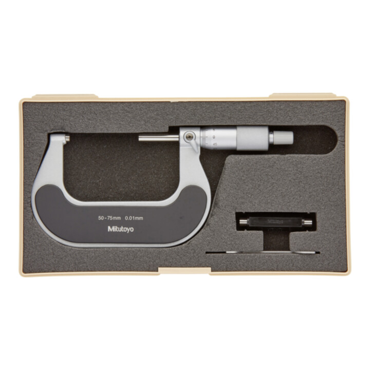 Mitutoyo Bügelmessschraube mit therm. Isolierung 50-75mm
