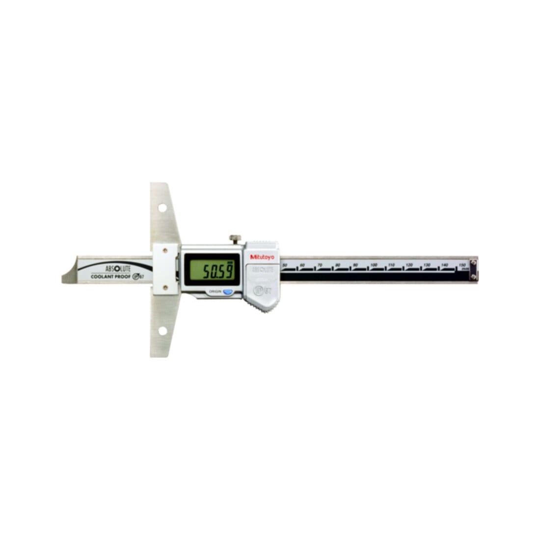 Mitutoyo Digital ABS Tiefenmessschieber IP67 0-150 mm,