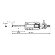 Mitutoyo Digitale 3-Linien Innenmessschraube 8-10mm, IP65, Ti-Legierung