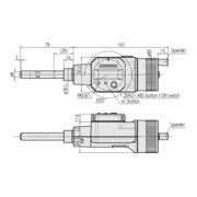 Mitutoyo Digitale Einbaumessschraube 0-50 mm, 0,001 mm, 18 mm Schaft-3