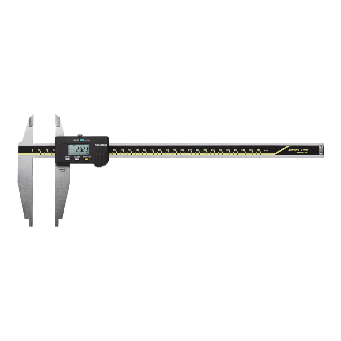Mitutoyo Digitaler Messschieber mit Messspitzen, Messbereich: 500 mm
