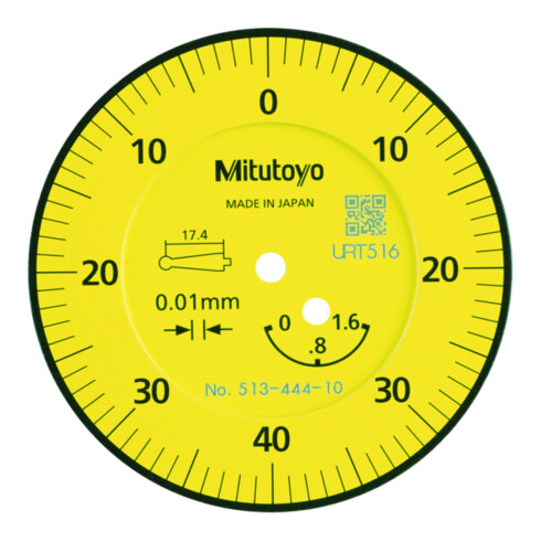 Mitutoyo Fühlhebel, horiz. 20° geneigt 1,6 mm, 0,01 mm, 8 mm Schaft