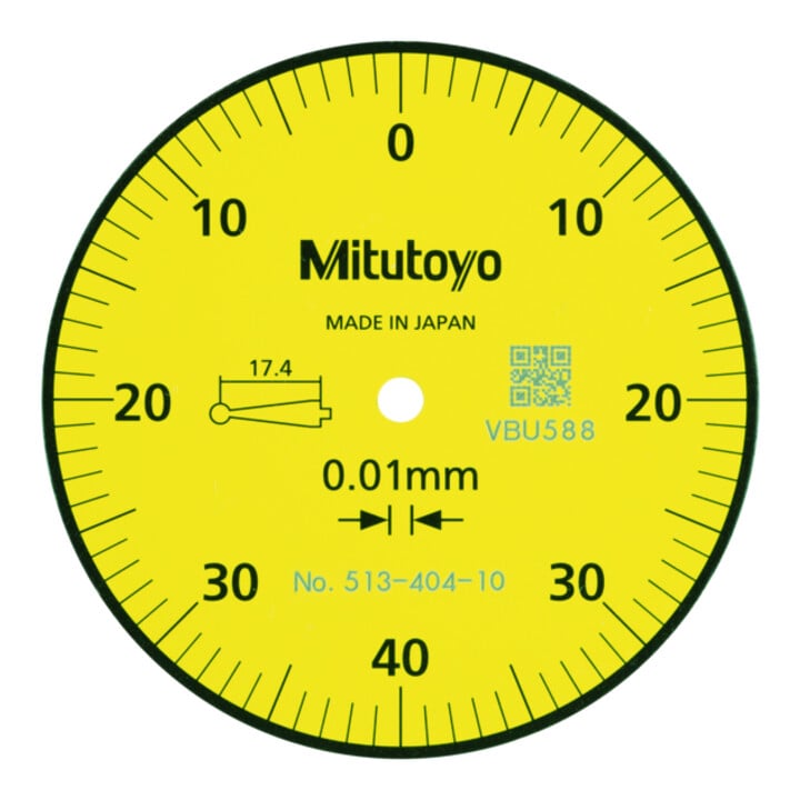 Mitutoyo Fühlhebel, horizontal 0,8 mm, 0,01 mm, 8 mm Schaft