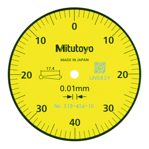 Mitutoyo Fühlhebel, vertikal 0,8 mm, 0,01 mm, 8 mm Schaft