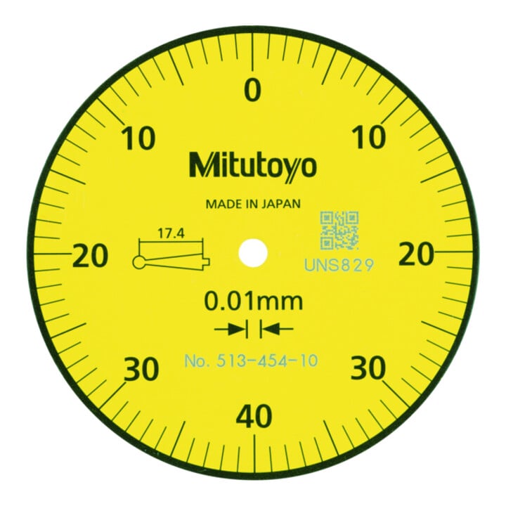 Mitutoyo Fühlhebel, vertikal 0,8 mm, 0,01 mm, 8 mm Schaft
