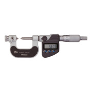 MITUTOYO Micromètre digital pour mesures de filetages, Plage de mesure: 0-25 mm