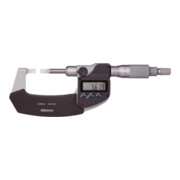 MITUTOYO Micrometro digitale per la misurazione di scanalature, Intervallo misurazione: 0-25mm