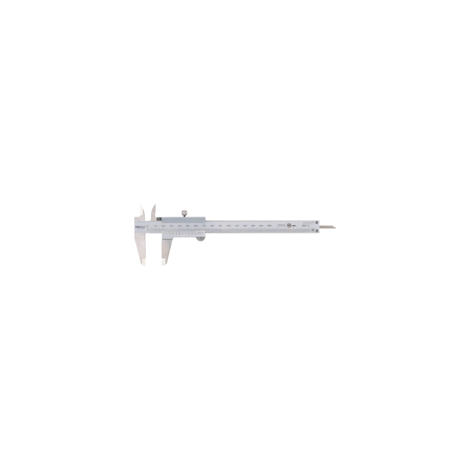 Mitutoyo Nonius Messschieber 0-150mm, 0,05mm, Metrisch