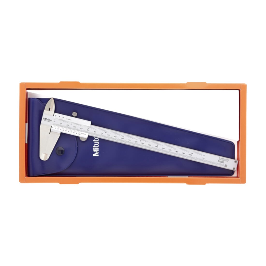 Mitutoyo Nonius Messschieber 0-200mm/0-8", 0,05mm, Metrisch/Inch