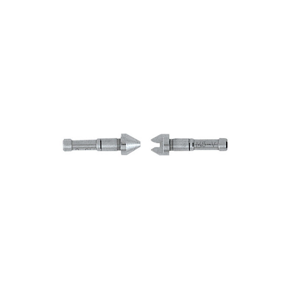 MITUTOYO Paire de touches pour micromètres de filetage, Pas: 3,5-5 mm