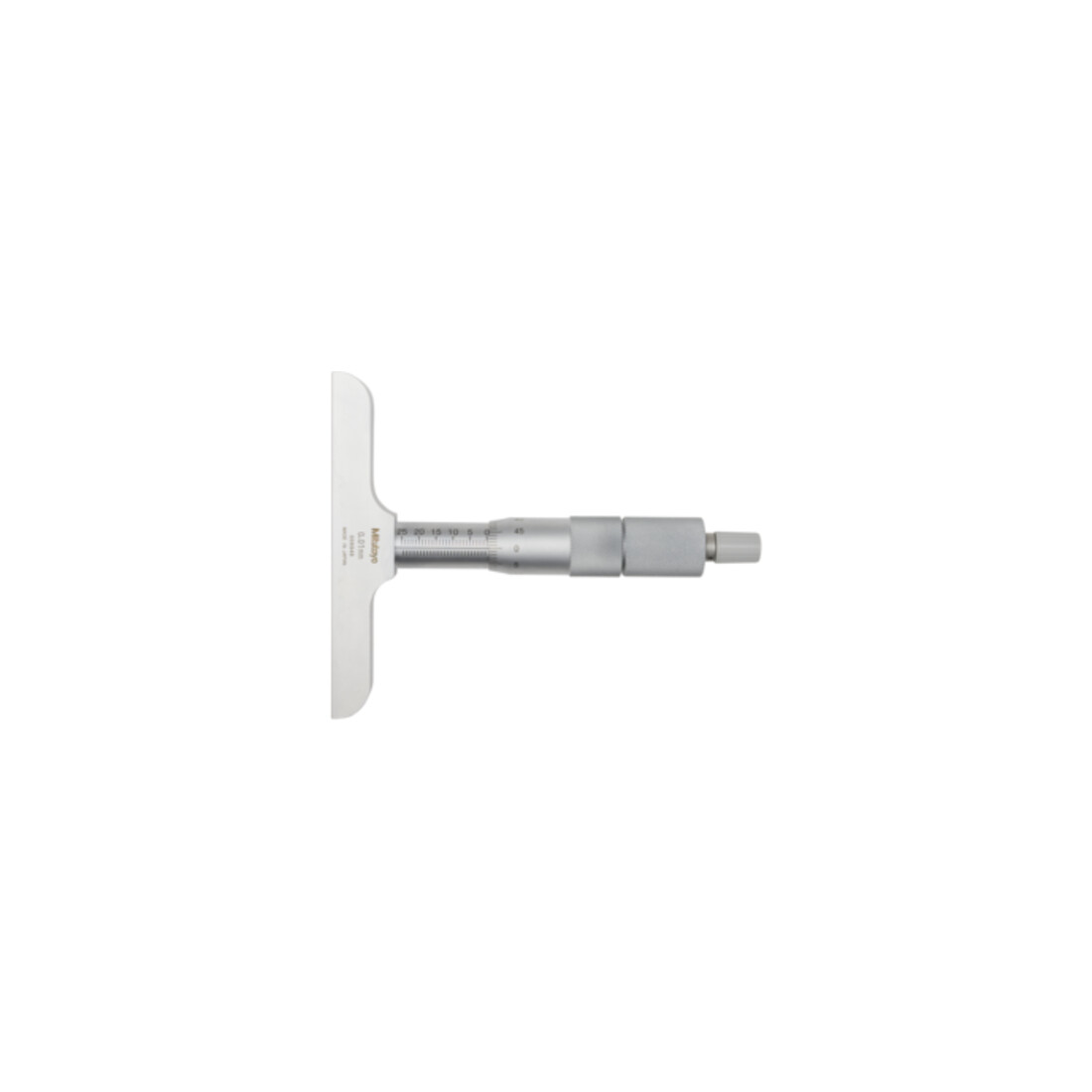 Mitutoyo Tiefenmessschraube, wechselbare Einsätze 0-100 mm, 101 mm Basis