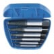MOB PEDDINGHAUS Set di estrattori per viti rotte, 6pz. in custodia con scanalature strette, Modello: 6-1
