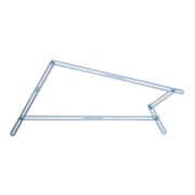 Modèles d'angles 13 rails une aluminium et accessoires dans une mallette en bois