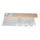 Modèles d'angles 13 rails une aluminium et accessoires dans une mallette en bois-4