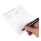 Moderationskarte Notes M 20x10cm selbsthaftend 95Blatt PP weiß-1