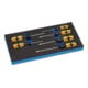 Module à outils l.185xP.385xH.30mm 1/3 module à outils 6-pcs. emmanch. fente+PH+-1