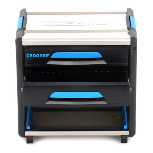 Module de boîte à outils Gedore WorkMo B2, 2 tiroirs H6, compartiment pour L-BOXX