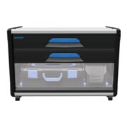 Module de boîte à outils Gedore WorkMo B3, 2 tiroirs H6, compartiment pour L-BOXX + S-BOXX-4