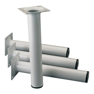 Möbelfuß weiß 30mm H.300mm Platte ELEMENT SYSTEM