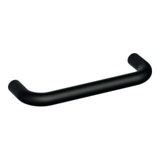 Möbelgriff 548.138B Ku.90 tiefschwarz ma 128mm D.10mm HEWI