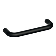Möbelgriff 548.138B Ku.90 tiefschwarz ma 128mm D.10mm HEWI