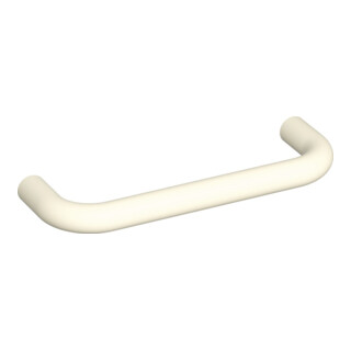Möbelgriff 548.138B Ku.99 reinweiß ma 128mm D.10mm HEWI