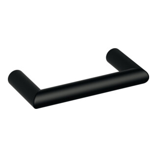 Möbelgriff 562.10B64 Ku.90 tiefschwarz ma 64mm D.10mm HEWI