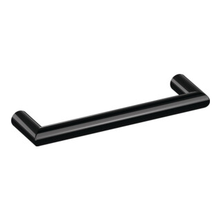 Möbelgriff 562.13.128 Ku.90 tiefschwarz 128mm D.13mm HEWI