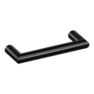 Möbelgriff 562.13.96 Ku.90 tiefschwarz 96mm D.13mm HEWI