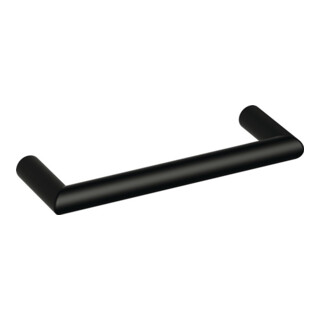 Möbelgriff 562.13B128 Ku.90 tiefschwarz ma 128mm D.13mm HEWI