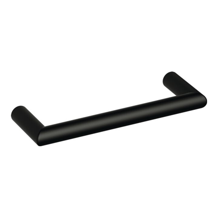 Möbelgriff 562.13B128 Ku.90 tiefschwarz ma 128mm D.13mm HEWI