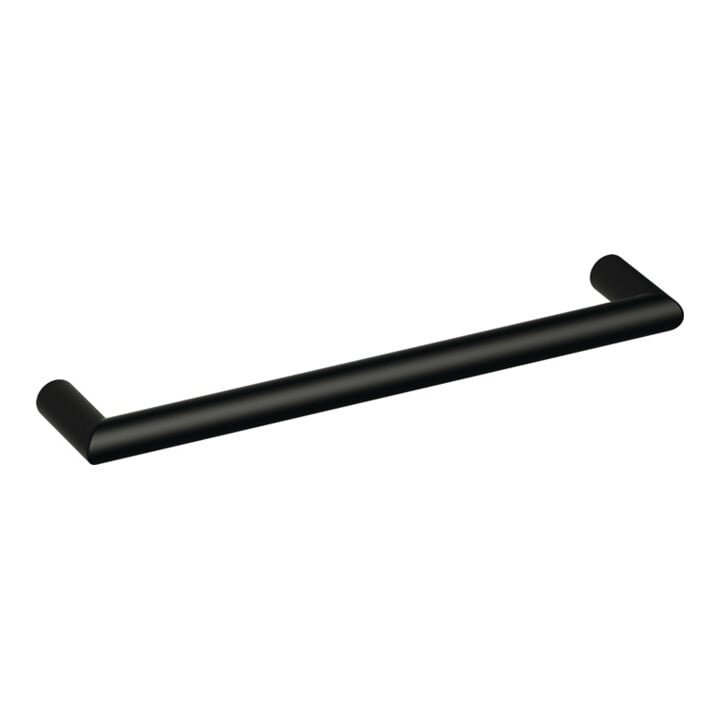 Möbelgriff 562.13B192 Ku.90 tiefschwarz ma 192mm D.13mm HEWI
