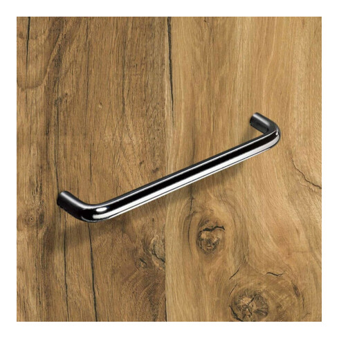 Möbelgriff Avenio STA verchr.glanz 128mm D.8mm HETTICH