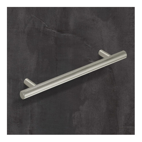Möbelgriff Hale STA VA Optik geb.480mm D.12mm HETTICH