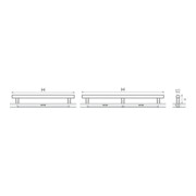 Möbelgriff Hale STA VA Optik geb.96mm D.12mm HETTICH-2