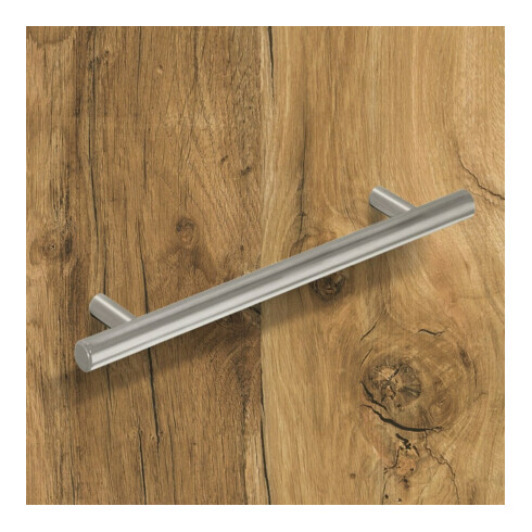 Möbelgriff Hale STA VA Optik geb.96mm D.12mm HETTICH