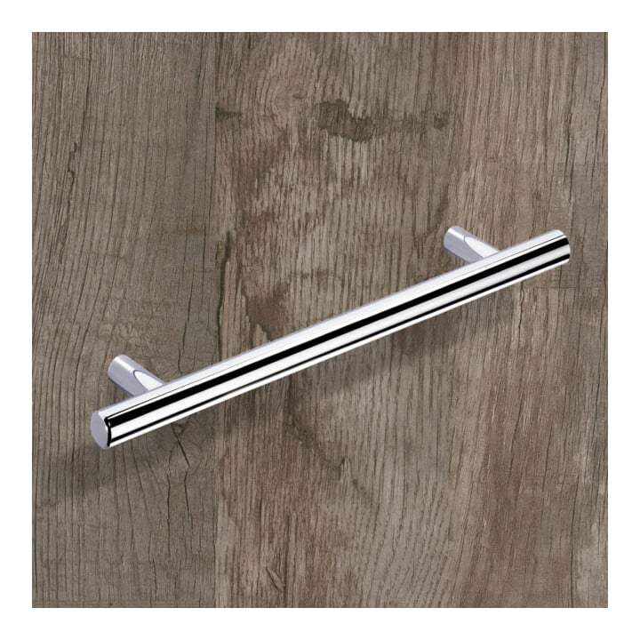 Möbelgriff Hale STA verchr.glanz 128mm D.12mm HETTICH