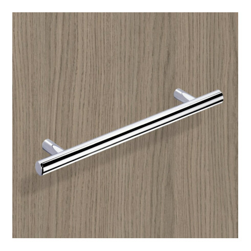 Möbelgriff Hale STA verchr.glanz 192mm D.12mm HETTICH