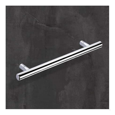 Möbelgriff Hale STA verchr.glanz 192mm D.12mm HETTICH