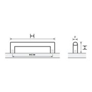 Möbelgriff Narona VA geb.320mm D.12mm HETTICH-5