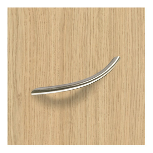 Möbelgriff Nicia STA VA Optik geb.96mm D.10mm HETTICH