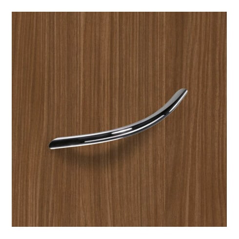 Möbelgriff Nicia STA verchr.glanz 160mm D.10mm HETTICH