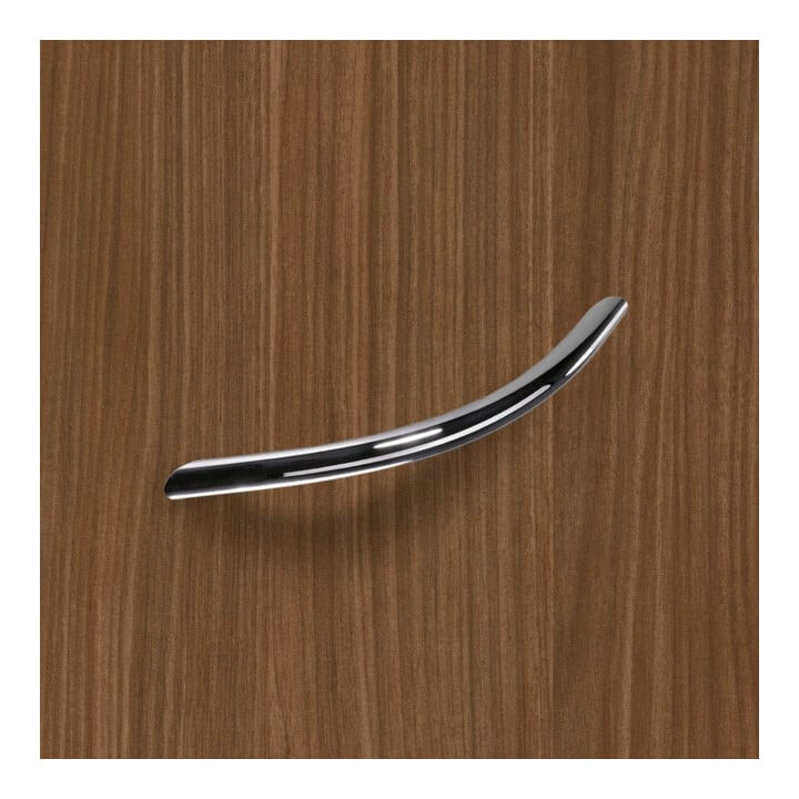 Möbelgriff Nicia STA verchr.glanz 160mm D.10mm HETTICH