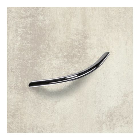 Möbelgriff Nicia STA verchr.glanz 96mm D.10mm HETTICH