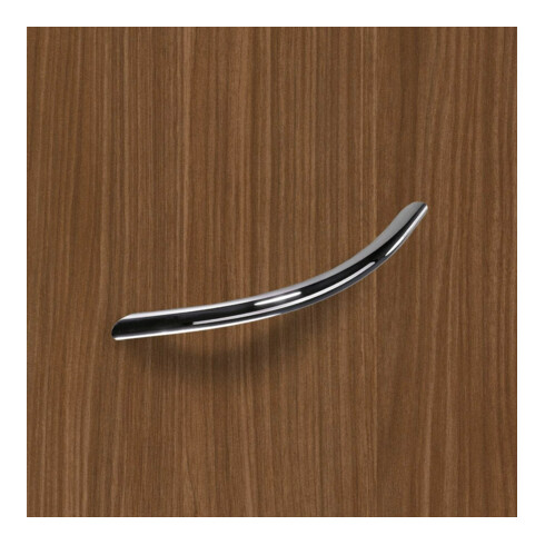 Möbelgriff Nicia STA verchr.glanz 96mm D.10mm HETTICH