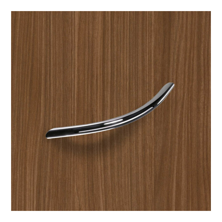 Möbelgriff Nicia STA verchr.glanz 96mm D.10mm HETTICH