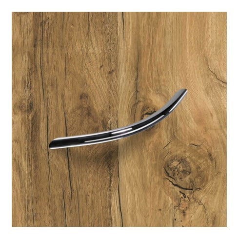 Möbelgriff Nicia STA verchr.glanz 96mm D.10mm HETTICH