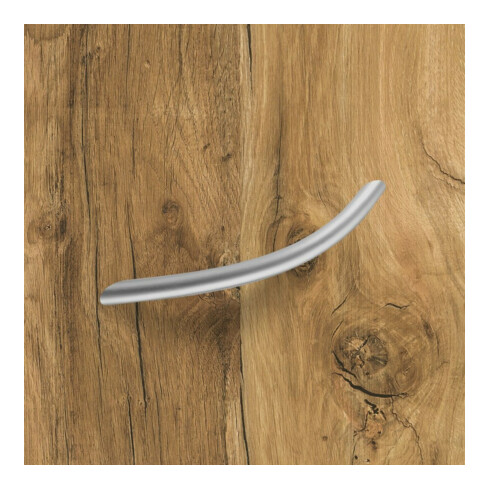 Möbelgriff Nicia STA verchr.ma 128mm D.10mm HETTICH