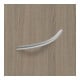Möbelgriff Nicia STA verchr.ma 128mm D.10mm HETTICH